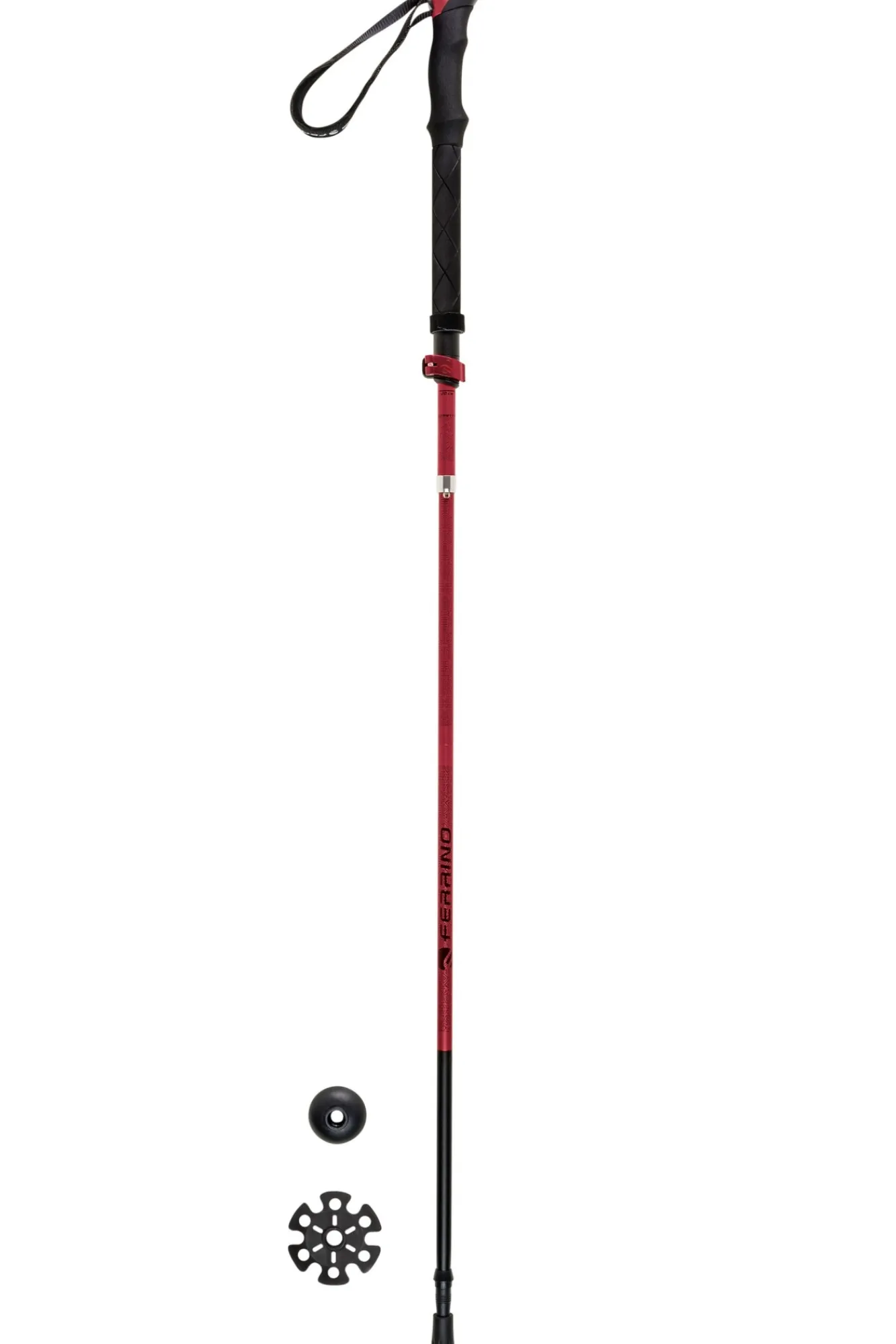 Ferrino BASTONCINI TREKKING SPANTIK rosso> Bastoni | Trail Running