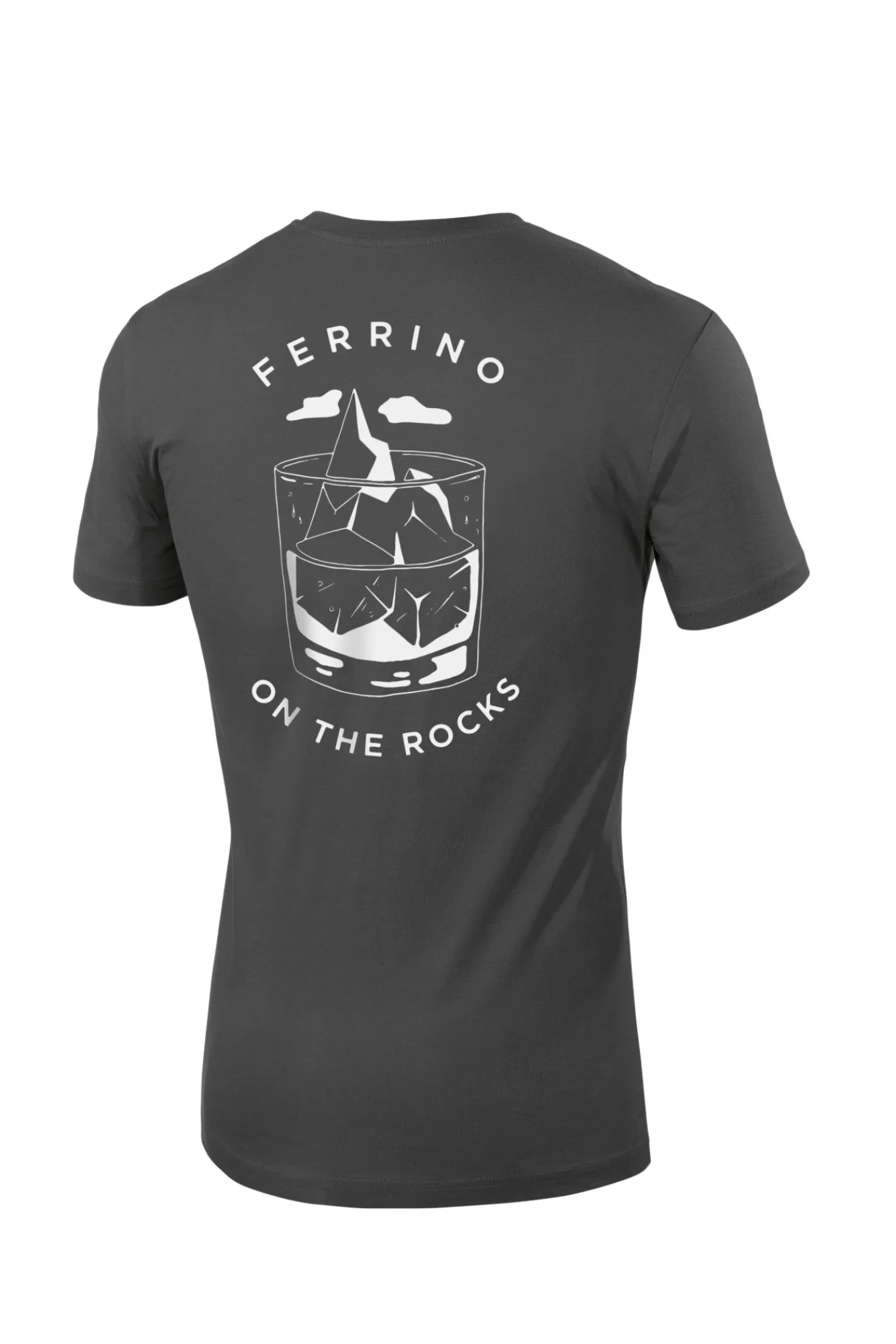 Ferrino ROCKS T MAN antracite antracite>Uomo T-shirt E Camicie | Trekking