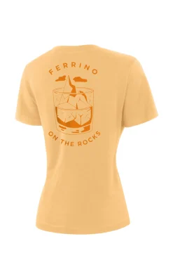 Ferrino ROCKS T WOMAN giallo giallo>Donna T-shirt E Camicie | Trekking