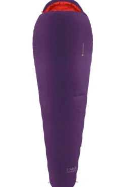 Ferrino SACCO DIABLE 1100 DUVET RDS DOWN purple> Piuma | Alpinismo E Scialpinismo