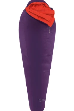 Ferrino SACCO DIABLE 1100 DUVET RDS DOWN purple> Piuma | Alpinismo E Scialpinismo