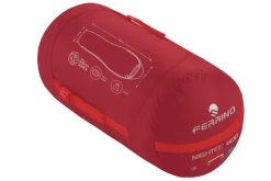 Ferrino SACCO NIGHTEC LITE PRO 600 M rosso> Sintetico | Alpinismo E Scialpinismo