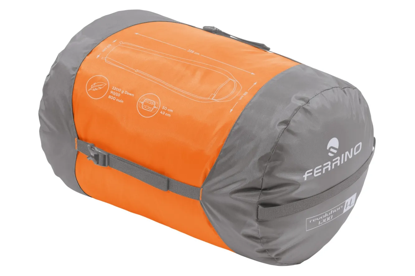 Ferrino SACCOPIUMA HL REVOLUTION 1200 RDS arancio> Expedition | Piuma
