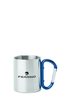Ferrino TAZZA INOX CON MOSCHETTONE oro> Posate E Tazze | Camping