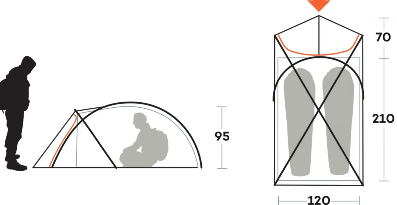 Ferrino TENDA NAMIKA 2> 4 Stagioni | Alpinismo E Scialpinismo
