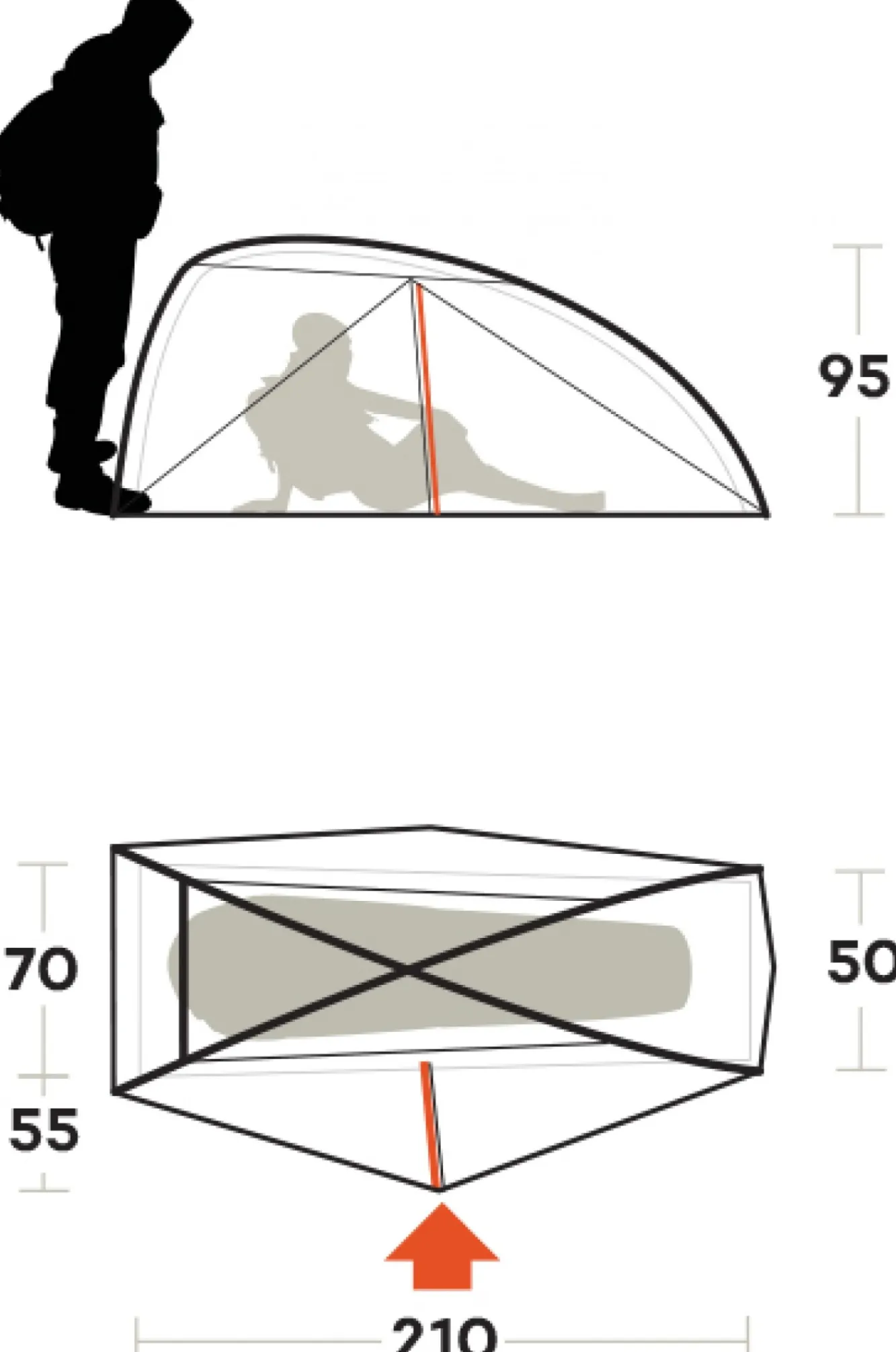 Ferrino TENDA NEMESI 1 PRO> Light Adventure | Trekking