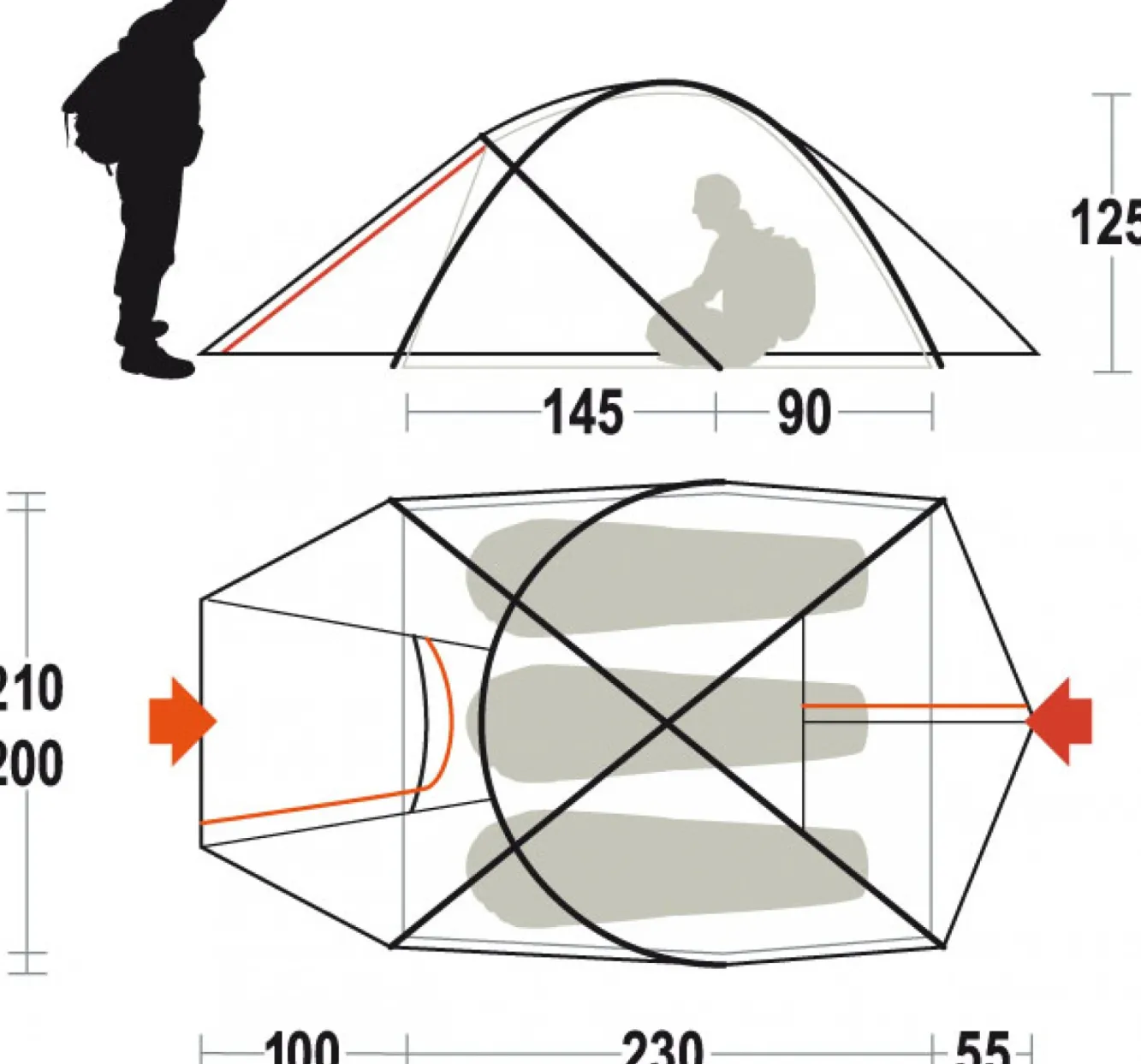Ferrino TENDA PILIER 3> Expedition | Alpinismo E Scialpinismo