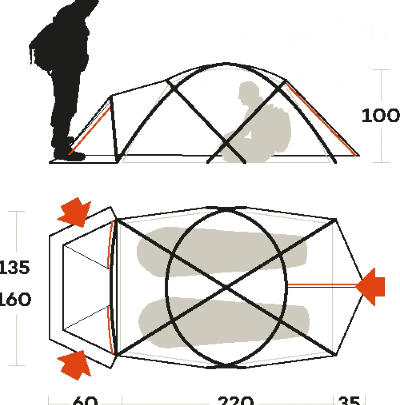 Ferrino TENDA SNOWBOUND 2> Expedition | Alpinismo E Scialpinismo