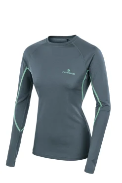 Ferrino WEISSHORN T-SHIRT WOMAN steel>Donna T-shirt E Camicie | Alpinismo E Scialpinismo