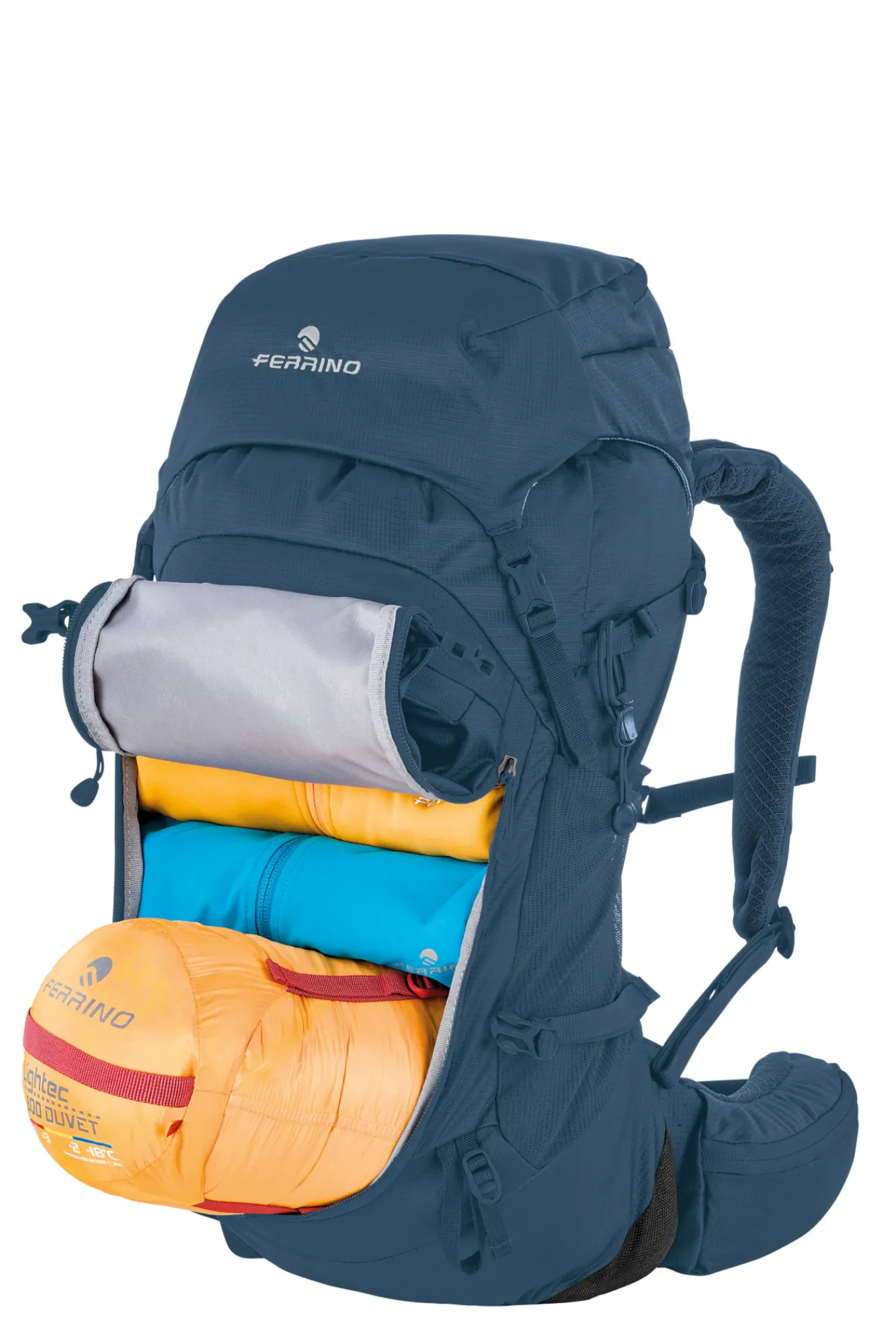 Ferrino ZAINO FINISTERRE 40 col. blu blu> Escursionismo | Trekking