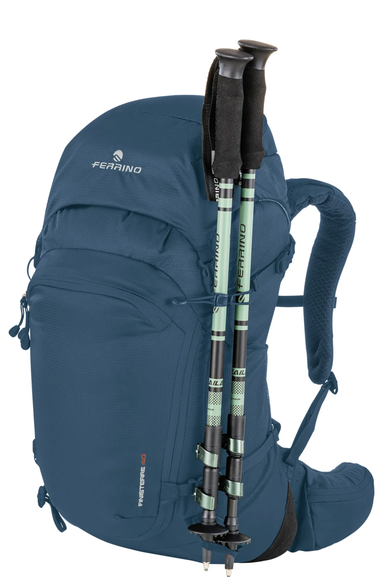 Ferrino ZAINO FINISTERRE 40 col. blu blu> Escursionismo | Trekking