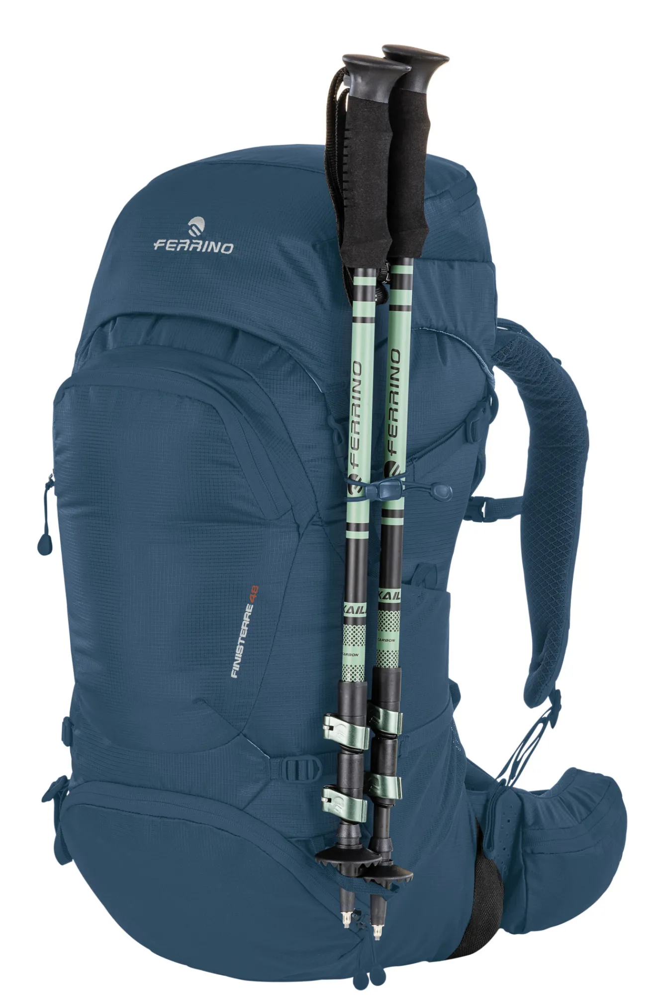 Ferrino ZAINO FINISTERRE 48 col. blu blu> Escursionismo | Trekking